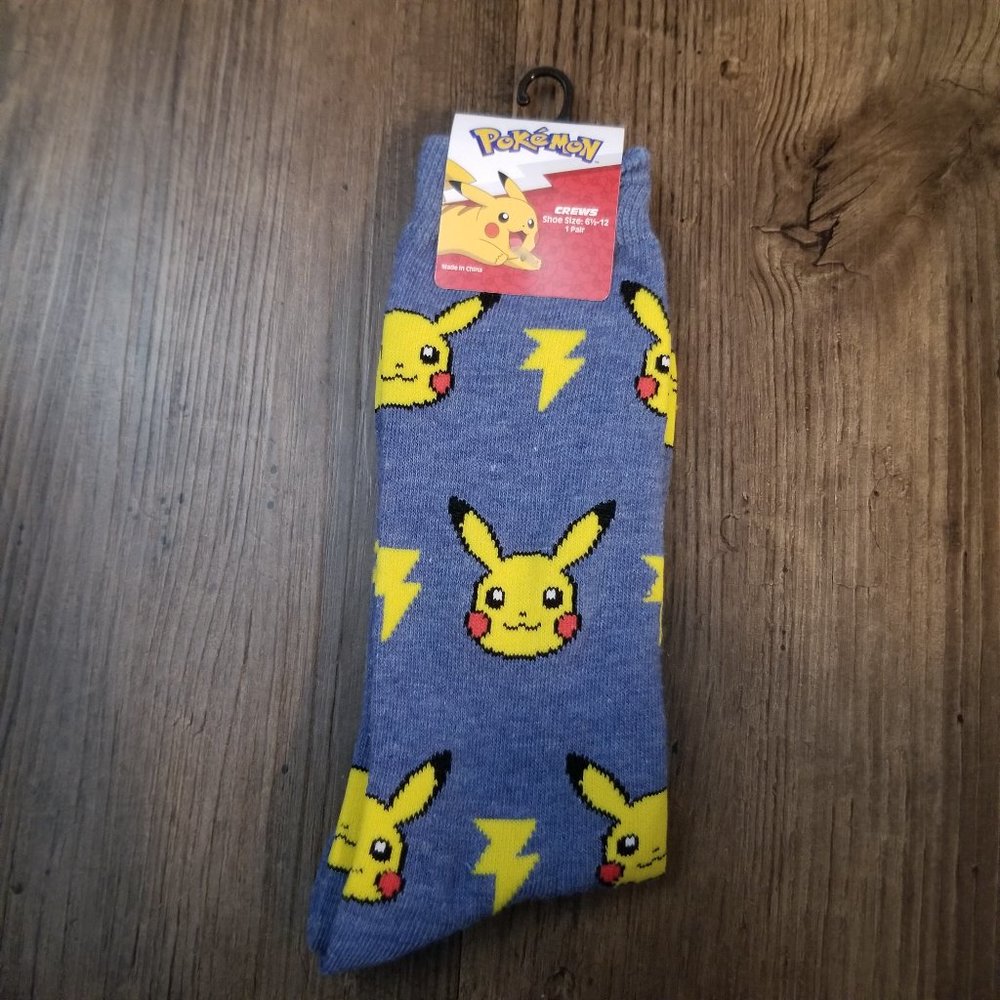Pokemon Pikachu Socks